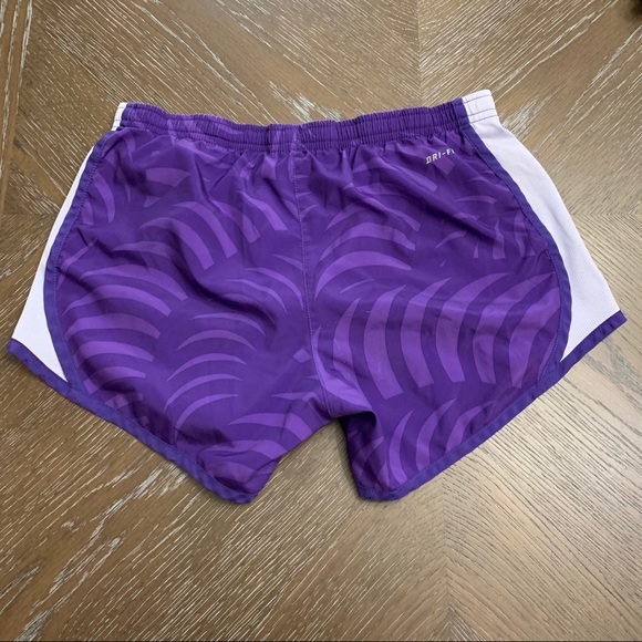 Nike Tempo DRI-FIT running purple athletic shorts - Picture 2 of 10